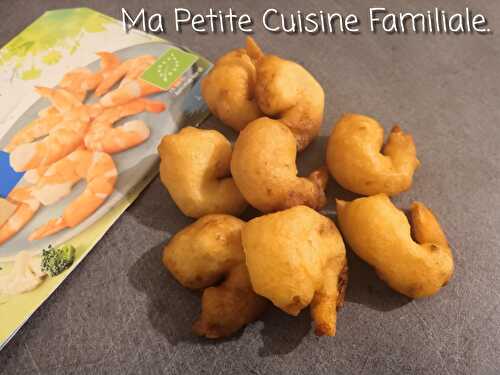 Beignets de queues de gambas