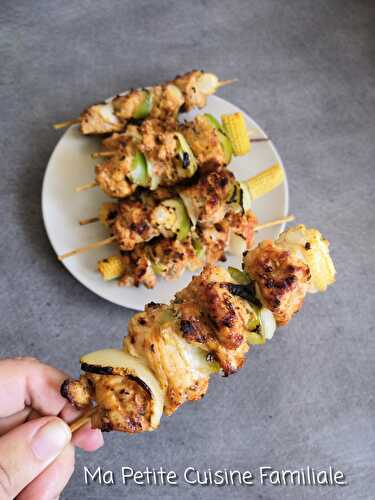 Brochettes de dinde à la mexicaine