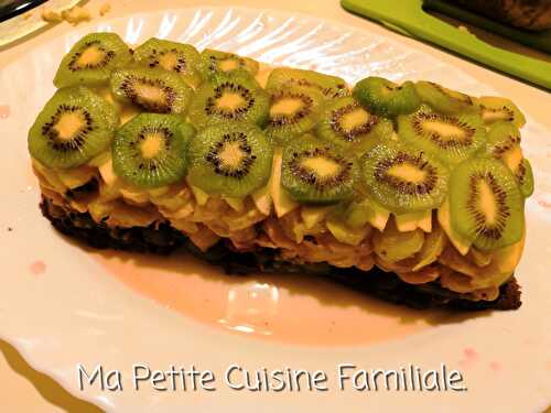 Bûche aux fruits