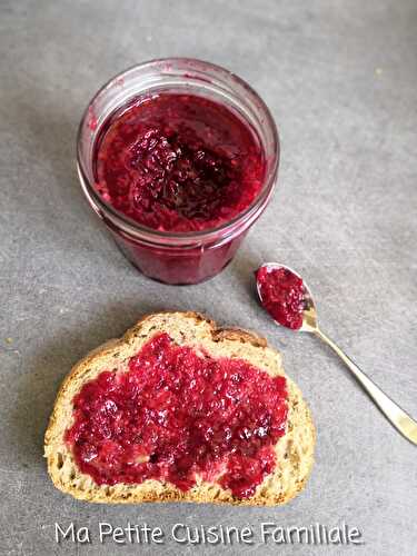 Confiture de framboises