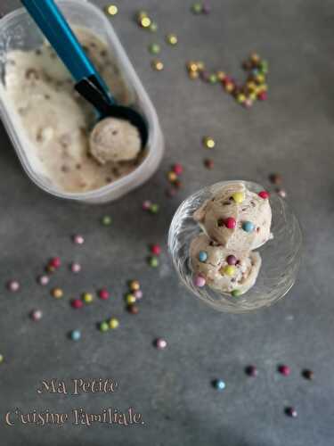 Frozen yoghourt aux smarties