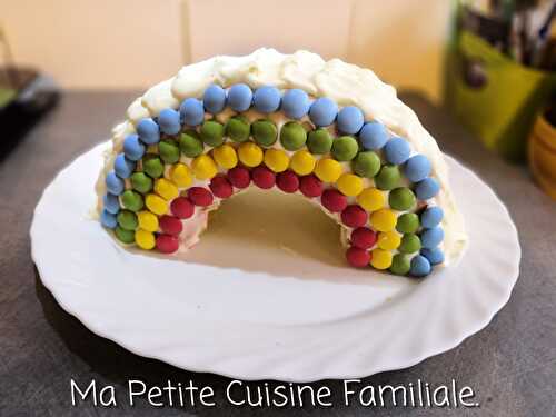 Gâteau arc-en-ciel