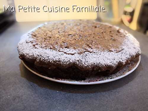 Gâteau au chocolat et amandes sans gluten