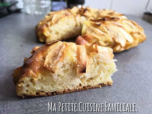 Gâteau croustillant aux pommes