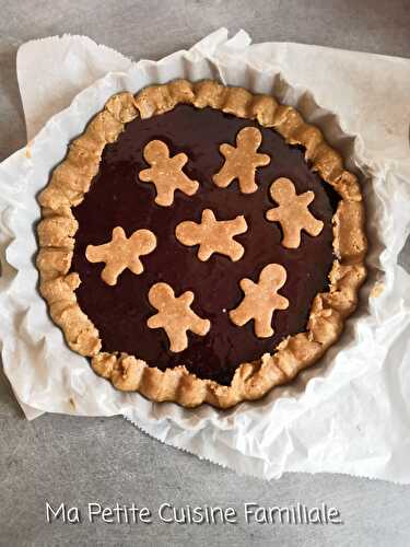 Linzer Torte ou tarte à la confiture.