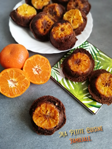 Muffins renversés à la mandarine