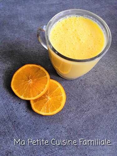 Smoothie lait/orange