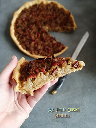 Tarte à l’oignon alsacienne, zwiebelkuche