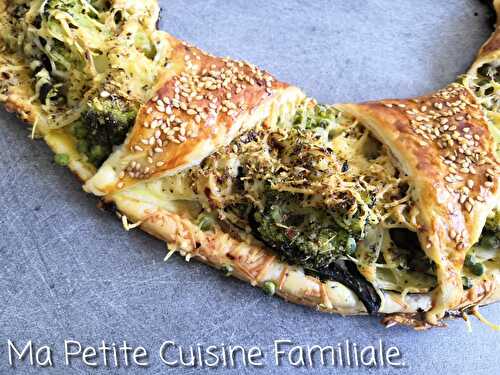 Tarte couronne aux légumes