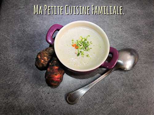 Velouté de topinambours caramélisés