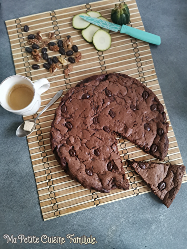 Brownie choco/courgette/noix et café