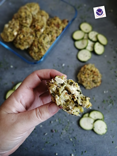 Galette de courgette thon et fêta