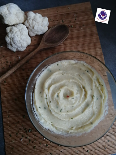 Purée de restes de chou-fleur