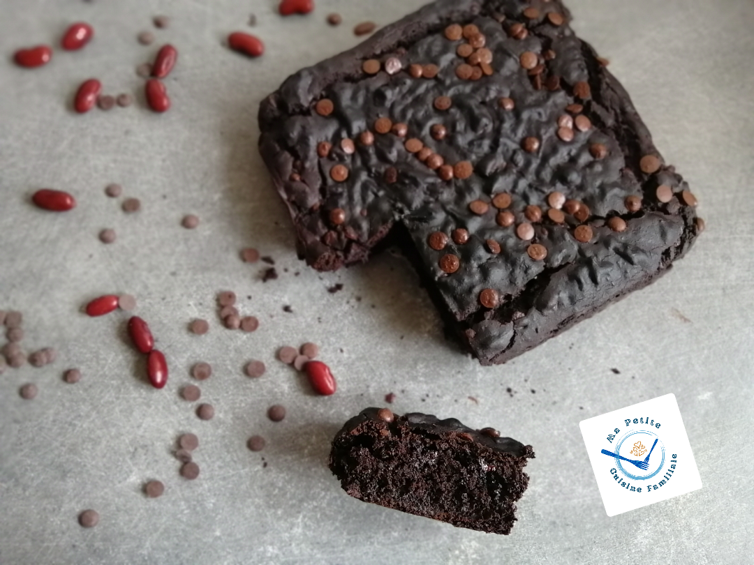 Brownie aux haricots rouges