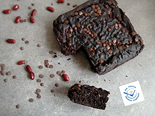 Brownie aux haricots rouges