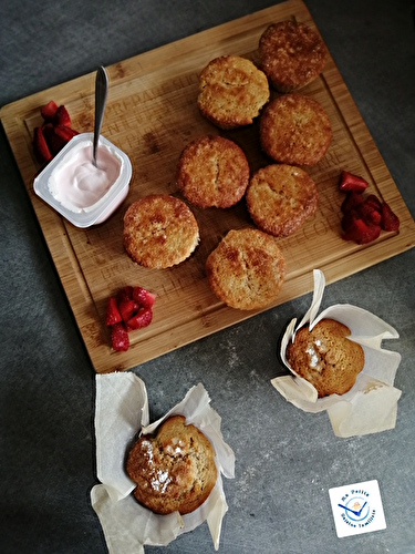 Muffins citron et fraises