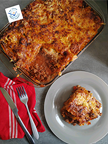 Lasagnes à la bolognaise