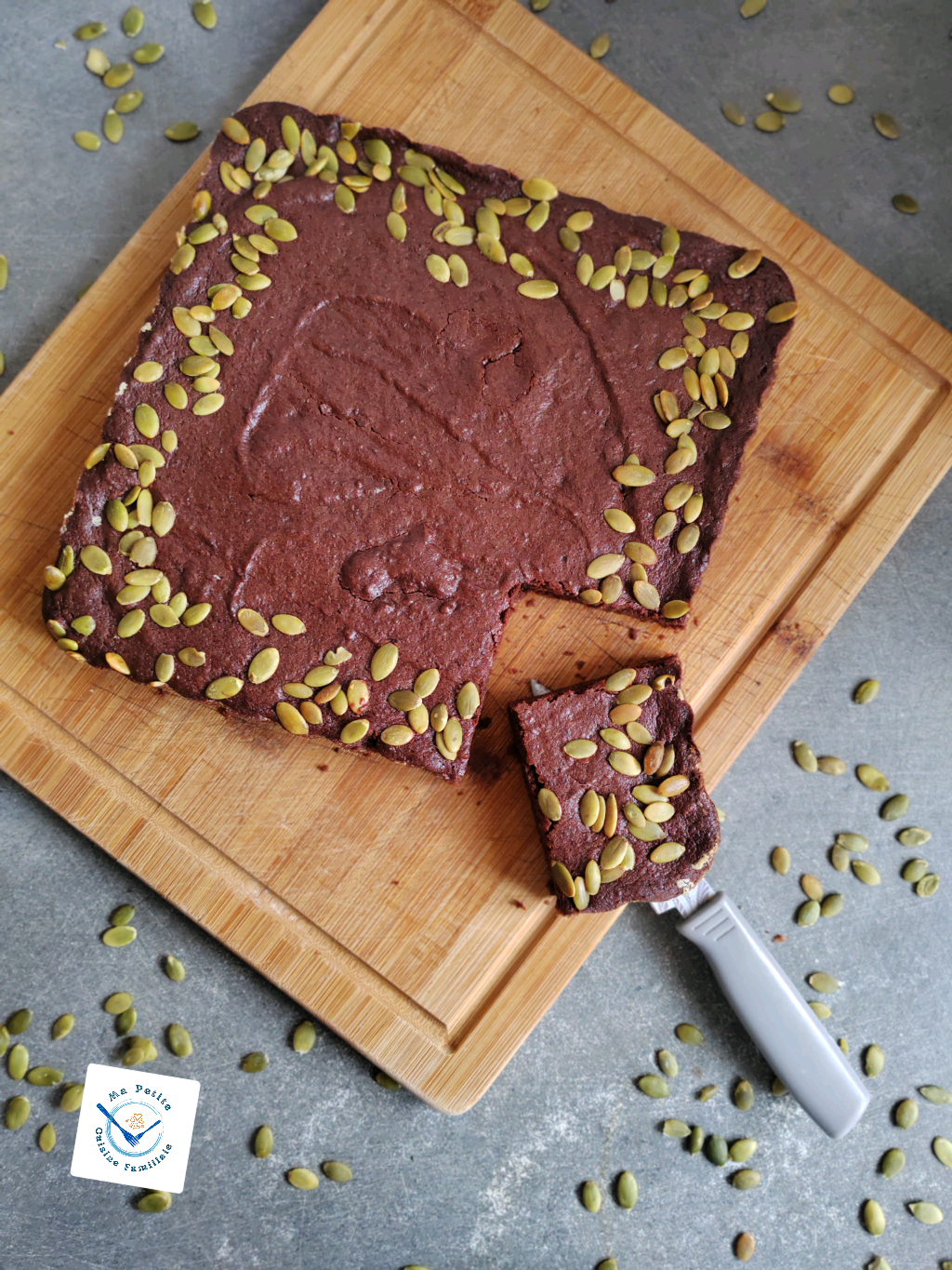 Brownie à la betterave rouge