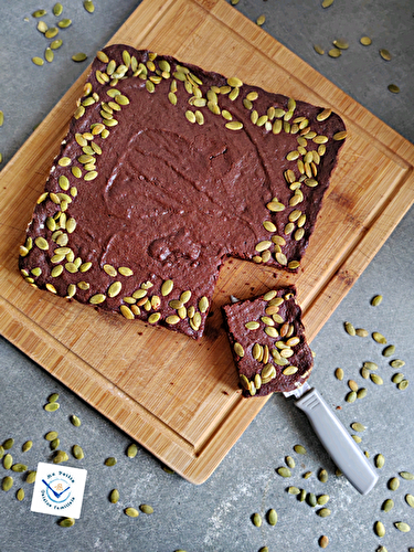 Brownie à la betterave rouge