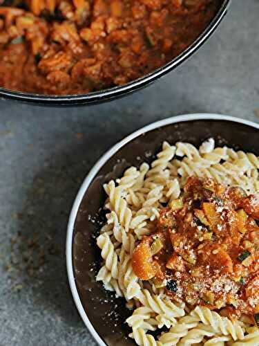 Recette Végétarienne : Bolognaise Légère et Savoureuse