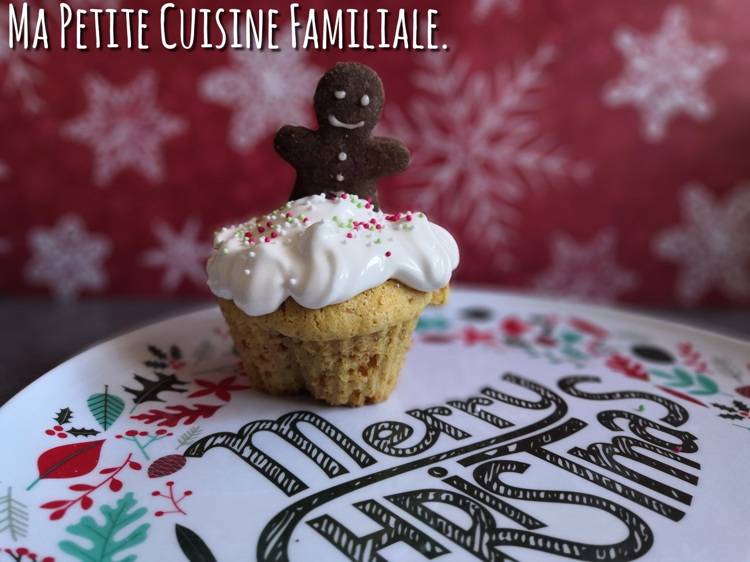 Muffins de Noël façon carrot cake