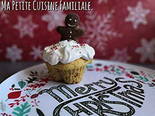 Muffins de Noël façon carrot cake