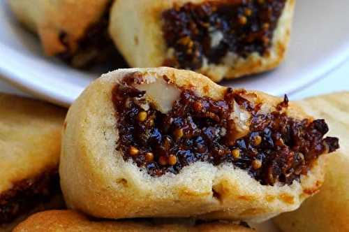 Biscuits fourrés aux figues et aux noix, façon "Figolu"