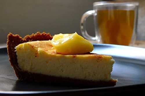 Cheesecake accompagné de son lemon curd - Ma Tambouille Bourlingueuse