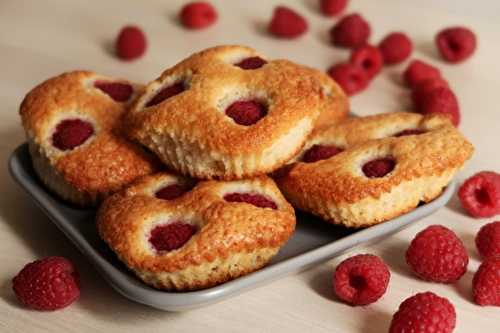 Financiers aux framboises