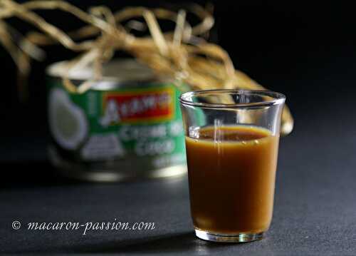 Caramel beurre salé noix de coco | Macaron, recettes, formation, cours