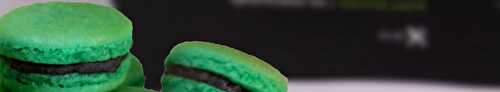 Macaron aux perles gourmandes à la menthe [Vidéo]