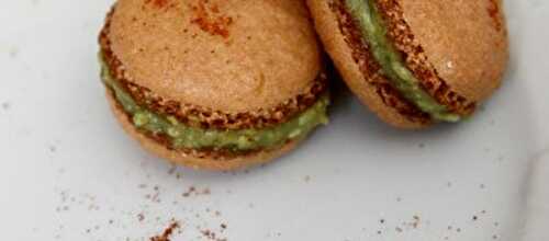 Macaron avocat balsamique