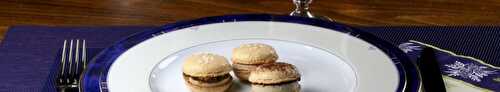 Macaron foie gras-chocolat