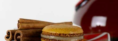 Macaron Grand-Marnier cannelle