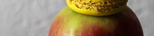 Macaron pomme et bonbons à la banane | Macaron, recettes, formation, cours