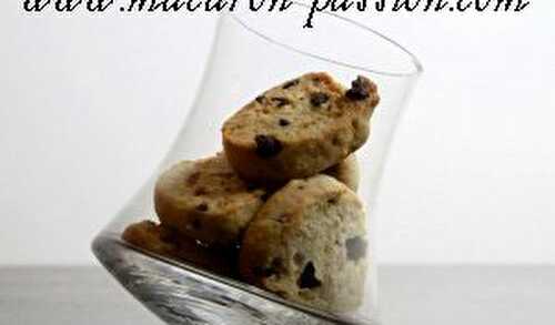 Petits biscuits noisette et chocolat | Macaron, recettes, formation, cours