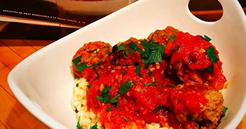 Boulettes de veau  marocaines