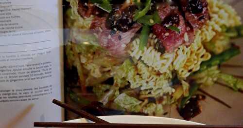 Salade croustillante à l'asiatique