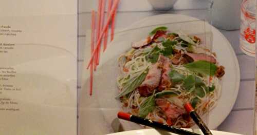 Salade Thaïe de boeuf au piment et à la lime