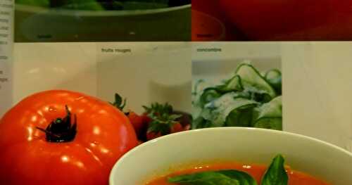 Soupe aux tomates fraîches