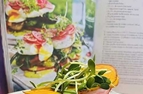 Mille-feuille aux légumes et aux oeufs