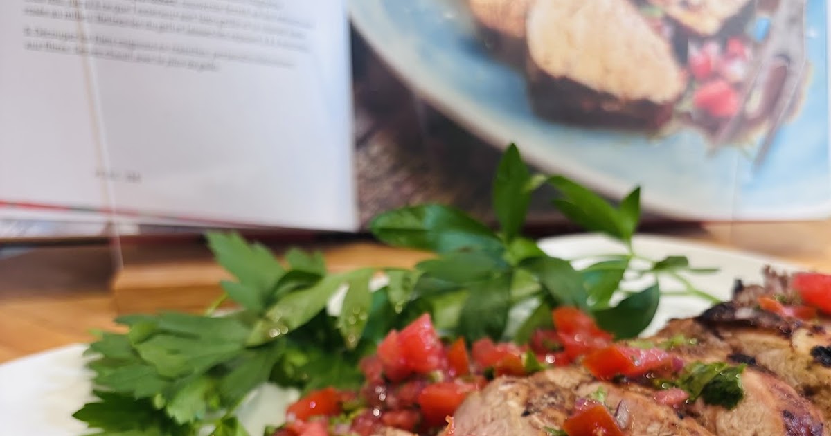 Filet de porc salsa pico de gallo