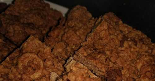 Barre de céréales maison. 