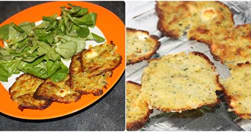 Cookies de courgettes à la féta.