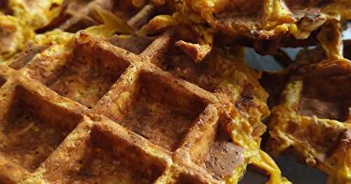 Gaufre carottes avoines