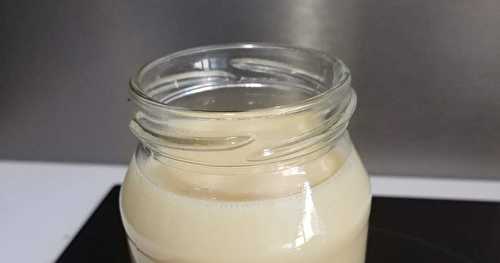 Lait concentré sucré maison