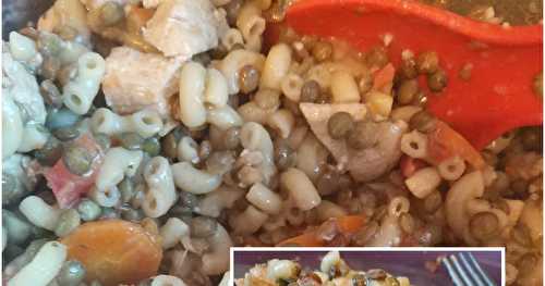 One pot lentilles-coquilettes