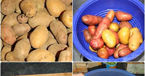 Rustic patatoes de régime, au four !