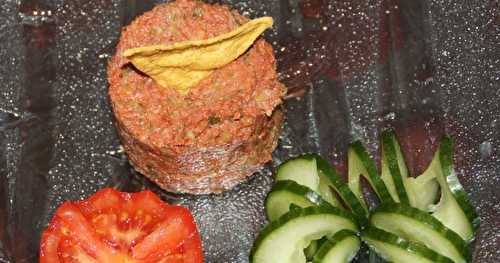 Tartare corned beef