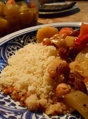 Couscous végétarien